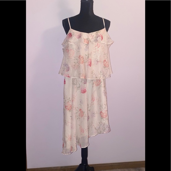 Asymmetrical Spaghetti Strap Dress - Picture 1 of 1